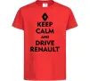 Дитяча футболка Drive Renault Червоний фото