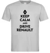 Мужская футболка Drive Renault Серый Мужская футболка Drive Renault Серый фото