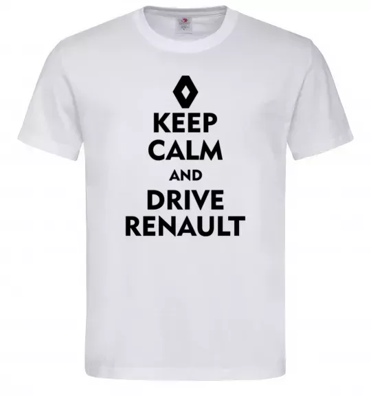Мужская футболка Drive Renault Белый фото