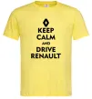 Мужская футболка Drive Renault Лимонный Мужская футболка Drive Renault Лимонный фото