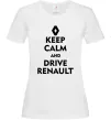 Женская футболка Drive Renault Белый фото