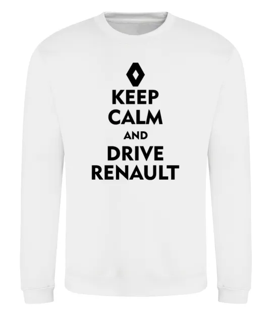 Світшот Drive Renault Білий фото