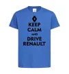 Дитяча футболка Drive Renault Яскраво-синій фото