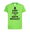 Дитяча футболка Drive Renault Лаймовий фото
