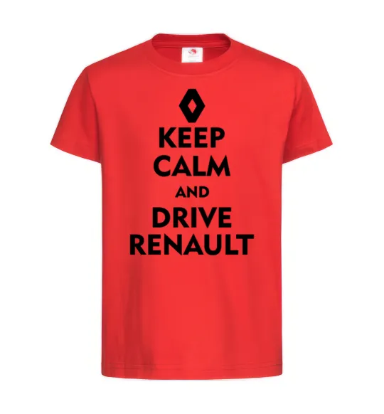 Дитяча футболка Drive Renault Червоний фото