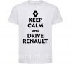 Дитяча футболка Drive Renault Білий фото