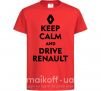 Детская футболка Drive Renault Красный фото