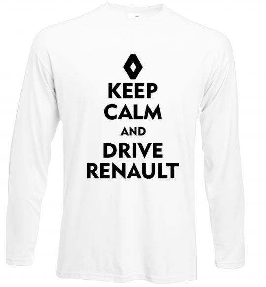 Лонгслів Drive Renault Білий фото