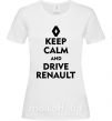 Жіноча футболка Drive Renault Білий фото