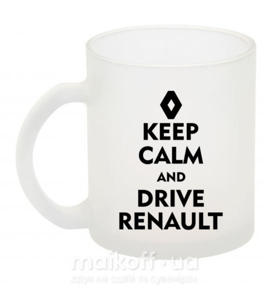 Чашка стеклянная Drive Renault Фроузен фото