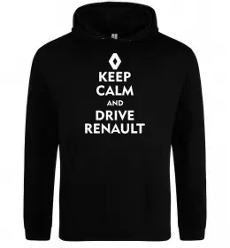 Женская толстовка (худи) Need cash for Renault Черный фото