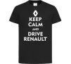 Дитяча футболка Drive Renault Чорний фото