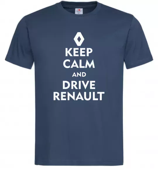 Мужская футболка Drive Renault Темно-синий фото