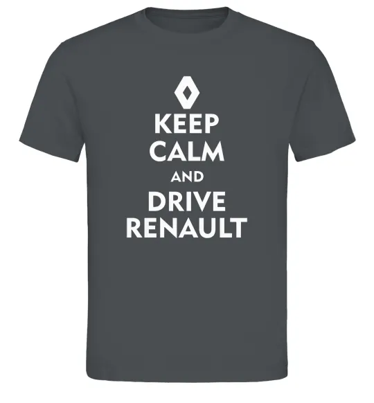 Мужская футболка Drive Renault Графит фото