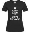 Женская футболка Drive Renault Черный фото