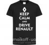 Дитяча футболка Drive Renault Чорний фото
