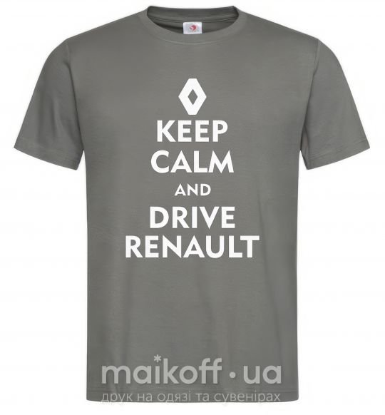Мужская футболка Drive Renault Графит фото