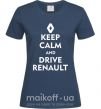 Жіноча футболка Drive Renault Темно-синій фото