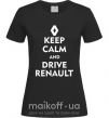 Женская футболка Drive Renault Черный фото
