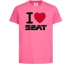 Дитяча футболка I Love Seat Яскраво-рожевий Дитяча футболка I Love Seat Яскраво-рожевий фото