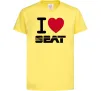Дитяча футболка I Love Seat Лимонний Дитяча футболка I Love Seat Лимонний фото