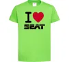 Дитяча футболка I Love Seat Лаймовий Дитяча футболка I Love Seat Лаймовий фото
