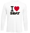 Лонгслив I Love Seat Белый фото