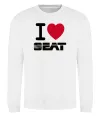Світшот I Love Seat Білий Світшот I Love Seat Білий фото