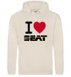 Жіноча толстовка (худі) I Love Seat Таш фото