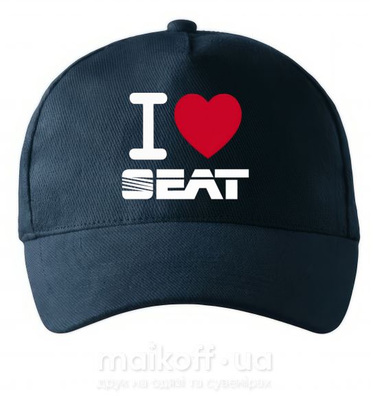 Кепка I Love Seat Темно-синий фото