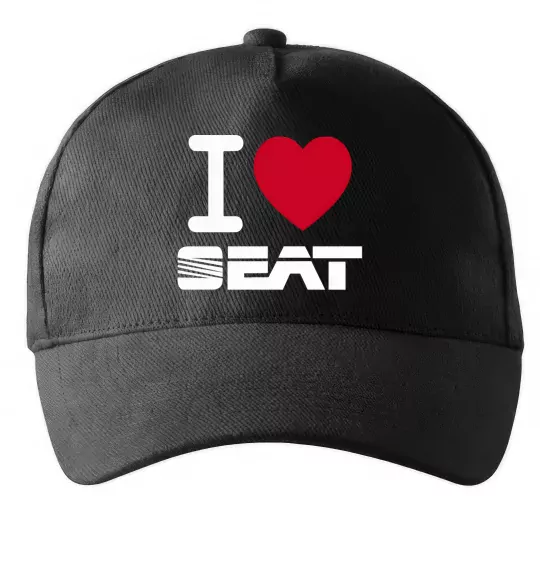 Кепка I Love Seat Черный фото