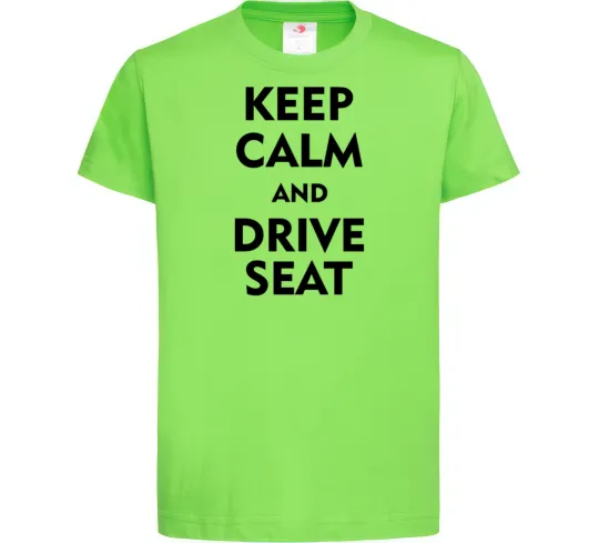 Детская футболка Drive Seat Лаймовый фото