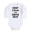Дитячий бодік Drive Seat Білий фото