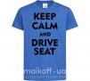 Дитяча футболка Drive Seat Яскраво-синій фото