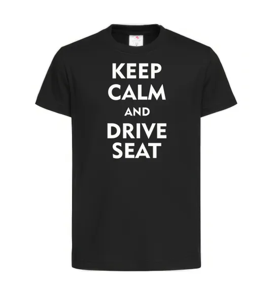 Детская футболка Drive Seat Черный фото