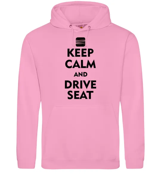 Мужская толстовка (худи) Drive Seat Розовый фото