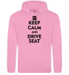 Мужская толстовка (худи) Drive Seat Розовый фото