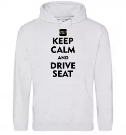 Мужская толстовка (худи) I <3 Seat Черный фото