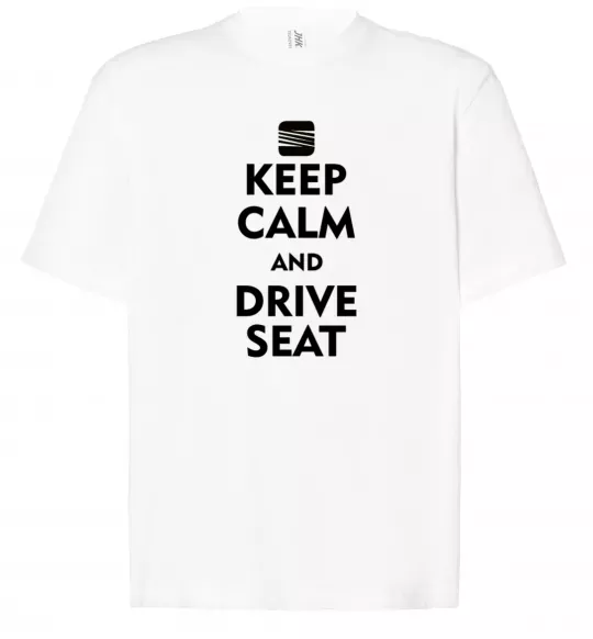 Футболка Оверсайз Drive Seat Белый фото