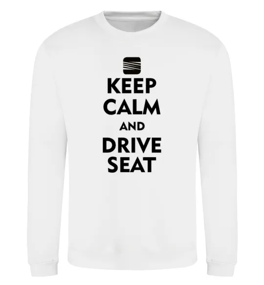Свитшот Drive Seat Белый фото