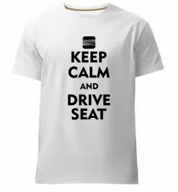 Мужская премиум футболка I <3 Seat Белый фото