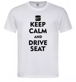 Мужская футболка I <3 Seat Темно-синий фото