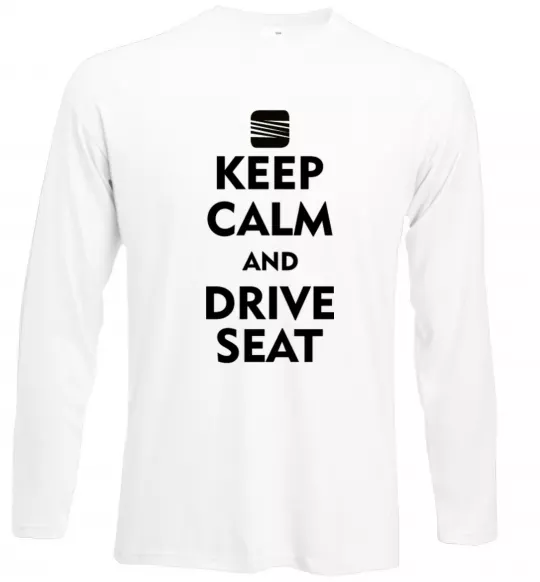 Лонгслив Drive Seat Белый фото