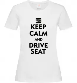 Женская футболка I <3 Seat Темно-синий фото