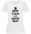 Женская футболка Drive Seat Белый Женская футболка Drive Seat Белый фото