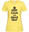 Женская футболка Drive Seat Лимонный Женская футболка Drive Seat Лимонный фото