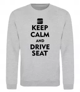 Світшот Drive Seat Сірий меланж фото