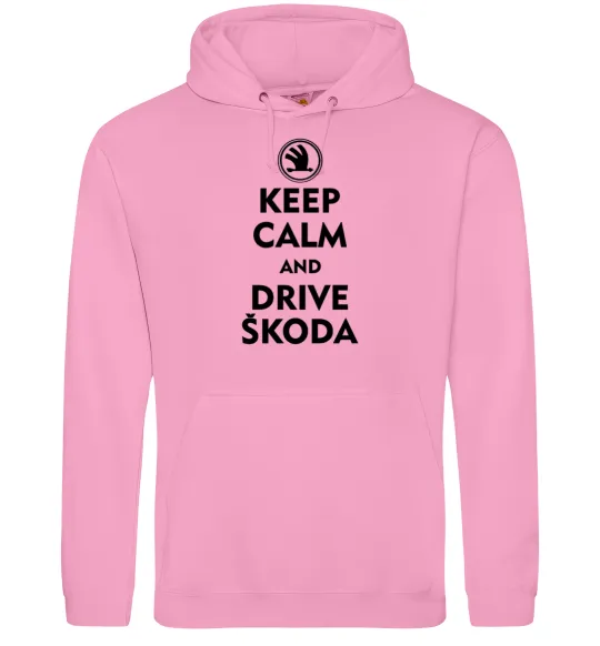 Женская толстовка (худи) Drive Skoda Розовый фото