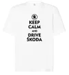 Футболка Оверсайз Drive Skoda Белый Футболка Оверсайз Drive Skoda Белый фото