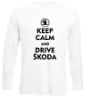 Лонгслів Drive Skoda Білий Лонгслів Drive Skoda Білий фото